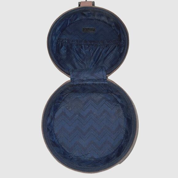 Calpak Baye Mini Hatbox Hard Shell Cosmetic Toiletry Case Metallic Rose Gold 7” - Picture 5 of 8